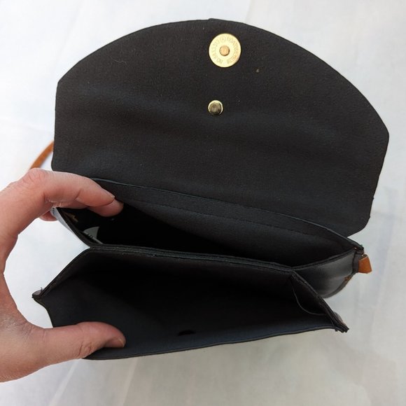 Boho Crossbody Guatemalan Purse, Vegan Leather, NWOT, hippie, festival - Picture 4 of 4